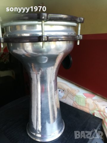 тарамбука-инокс нова 30х20см-внос сирия 0509211955, снимка 6 - Ударни инструменти - 34034578