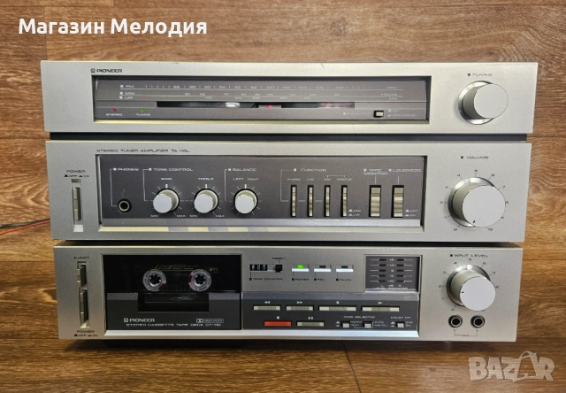 Аудиосистема Pioneer TA-110L + CT-110 – Перфектният тандем за ценители на класическия звук