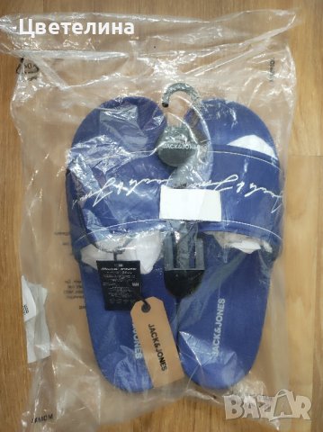 Мъжки чехли Jack&Jones 42 номер, снимка 2 - Маратонки - 42590207