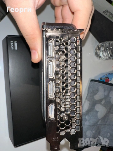 Видео карта Palit RTX 3060 Ti Dual OC 8GB, снимка 6 - Видеокарти - 53022931