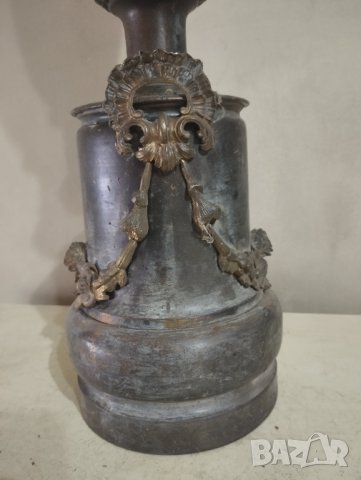 Стара газова (газена) лампа, снимка 3 - Други ценни предмети - 44231110