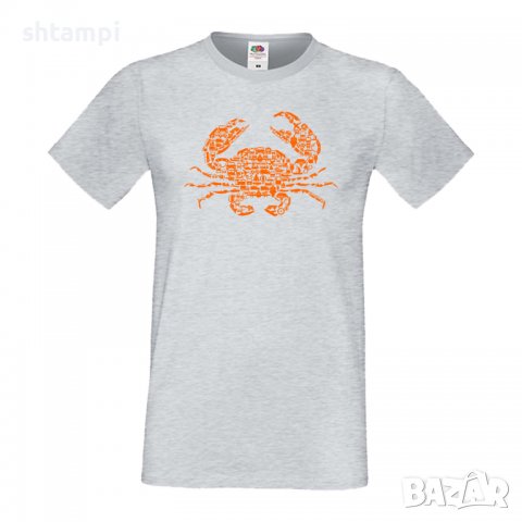 Мъжка тениска Crab,Животно Рак,Изненада,Подарък,Празник , снимка 8 - Тениски - 36813337