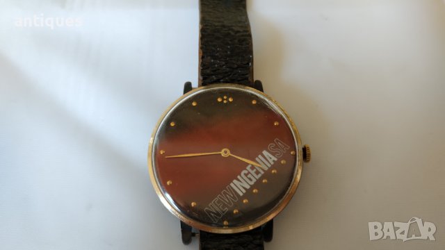 Руски механичен ръчен часовник - NEW INGENIA SA - Zaria - Рядък, снимка 6 - Антикварни и старинни предмети - 37839730