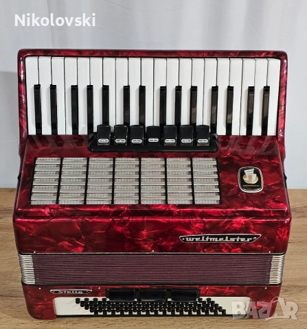 Акордеон Weltmeister Stella , снимка 4 - Акордеони - 53069330