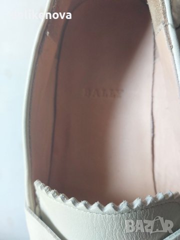 Унисекс. BALLY. Original. Size 41-42 Нови кожени обувки, снимка 4 - Ежедневни обувки - 40543354