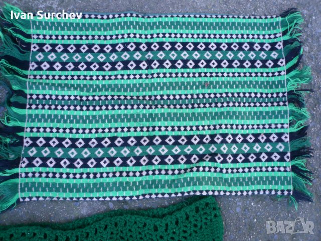 РЪ4НО ТЪКАНИ КАЛЪФКИ И ПЛЕТЕНА ЛЕНТА ЗА ЛЕГЛО, снимка 13 - Възглавници - 40620318