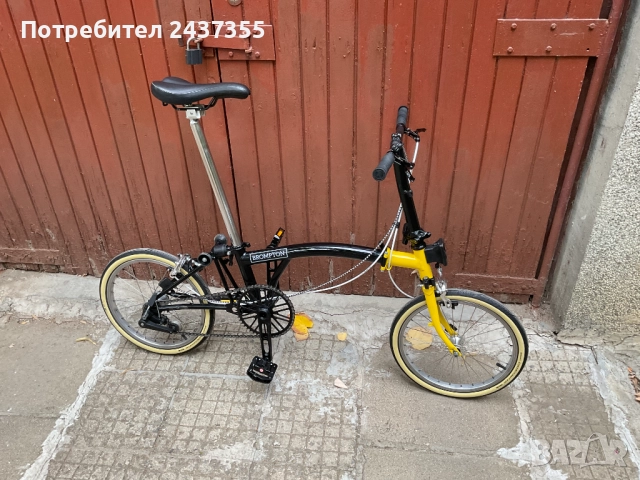 Сгъваем велосипед Brompton/ Бромпптън, снимка 4 - Велосипеди - 52292540