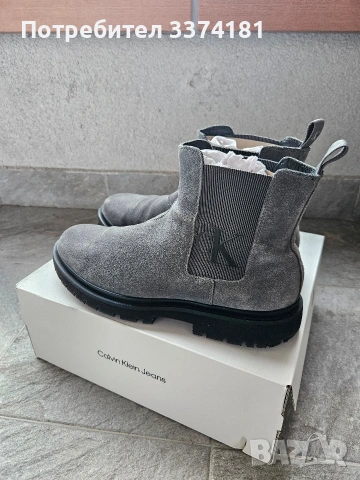 Мъжки боти Calvin Klein, снимка 3 - Мъжки боти - 53221757