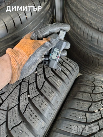 2бр.зимни гуми KUMHO 215 55 17 DOT23 цена за брой, снимка 3 - Гуми и джанти - 51357795