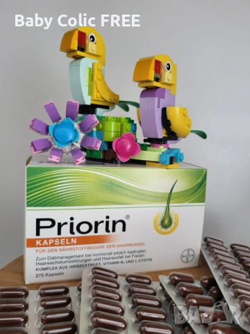 Немски Приорин Priorin 25 EUR за 60 капсули против косопад София Младост 2