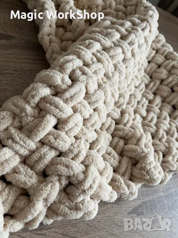 Одеало от прежда слизе пуфи