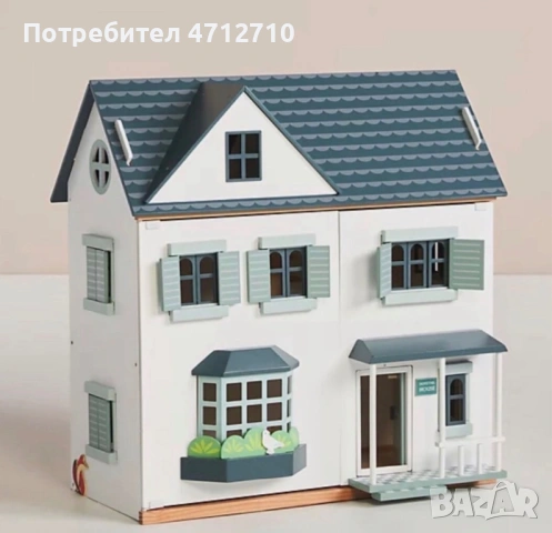 Детска дървена кукленска къща Tender leaf , снимка 4 - Играчки за стая - 53918571