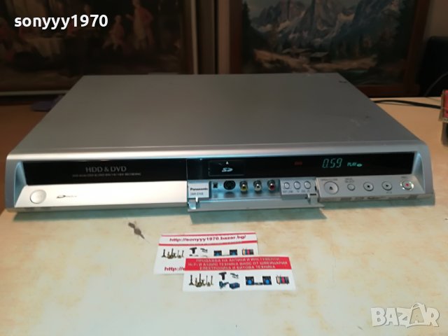 PANASONIC DMR-EH56EG-S HDD/DVD RECORDER 1208221844, снимка 3 - Плейъри, домашно кино, прожектори - 37675662