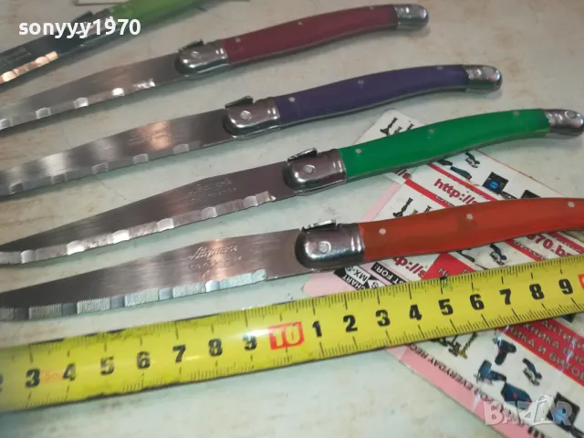 LAGUIOLE X5 МАРКОВИ НОЖА ВНОС FRANCE 0811241108, снимка 5 - Антикварни и старинни предмети - 47888903