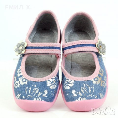 Детски текстилни обувки Befado за момиче 114x280