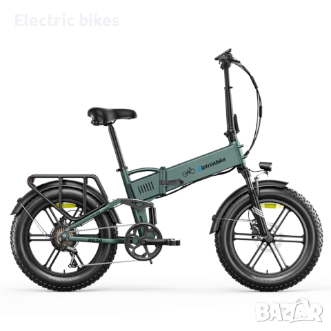 Сгъваем електрически велосипед Eletronbike OD20 – 500W, 48V, до 100 км пробег, снимка 5 - Велосипеди - 54136499