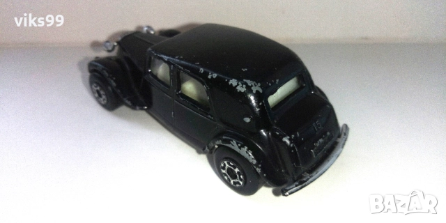 Matchbox Citroen 15CV, 1983, Black, Made In England, снимка 3 - Колекции - 52638682