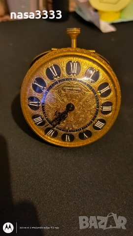 швейцарски будилник , снимка 12 - Антикварни и старинни предмети - 54258578