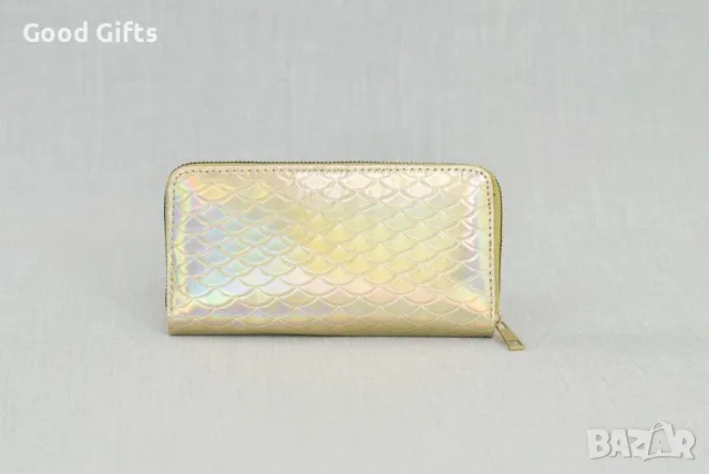 Холограмно дамско портмоне от еко кожа, снимка 4 - Портфейли, портмонета - 49176825