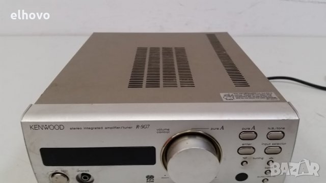 Стерео усилвател KENWOOD R-SG7, снимка 4 - Ресийвъри, усилватели, смесителни пултове - 30319245