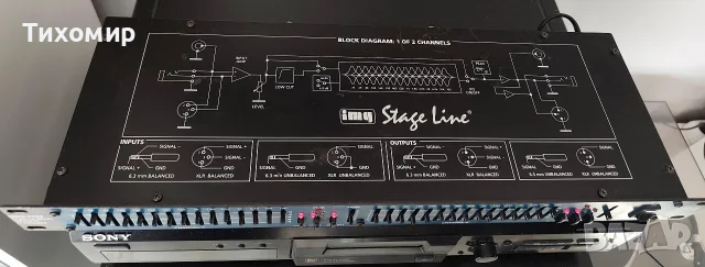 IMG STAGE LINE MEQ-1152, снимка 2 - Еквалайзери - 56437323
