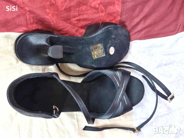 Обувки за танци /Latin dance shoes черни, снимка 2 - Дамски елегантни обувки - 50783290