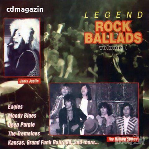 Компакт дискове CD Legend Rock Ballads Volume 1