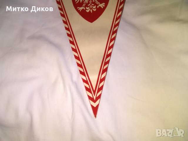 Футболно флагче на Гвардия Варшава 255х150мм, снимка 9 - Футбол - 30072162