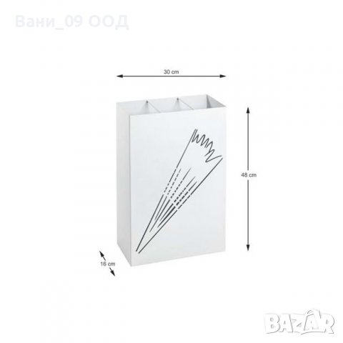 Стабилна метална поставка за чадъри в 2 цвята, снимка 6 - Декорация за дома - 36647555