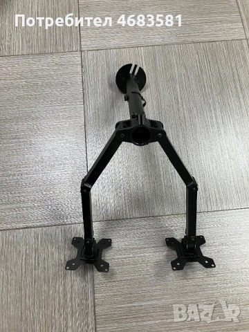 Продавам стойка с два монитора Lenovo 24” L24i-30, снимка 4 - Лаптоп аксесоари - 52803327