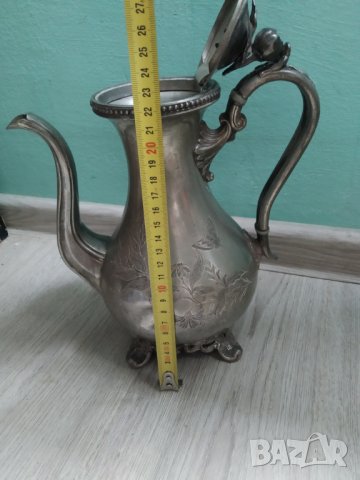 бароков метален чайник, снимка 4 - Други ценни предмети - 40218051