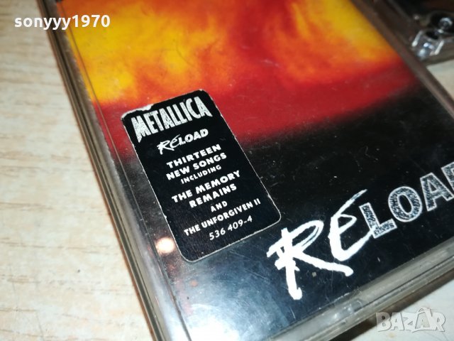 METALLICA RELOAD-original tape-АУДИОКАСЕТА 0810211546, снимка 3 - Аудио касети - 34394588
