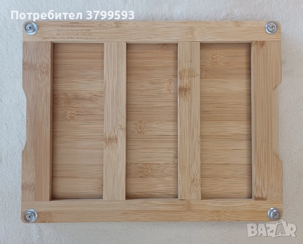 Нова бамбукова дъска за рязане, сервиране, снимка 2 - Аксесоари за кухня - 52476535