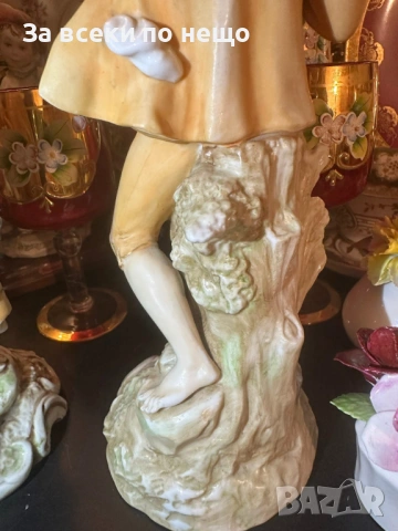 Volkstedt Germany  Richard Eckert & Co. Circa 1894 - “Семейството” Код P2012, снимка 8 - Декорация за дома - 53936745