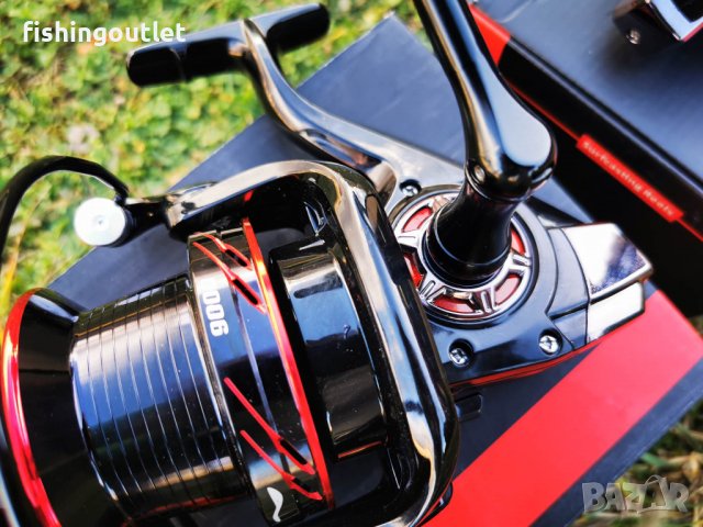 Три нови шарански макари с 4 лагера Surfcasting 9000, снимка 7 - Макари - 39364022