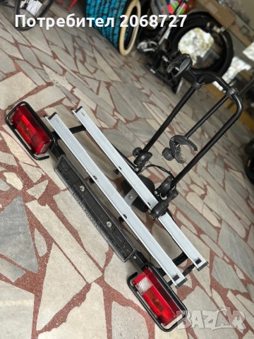 Стойка за превоз на два велосипеда върху теглич, снимка 1