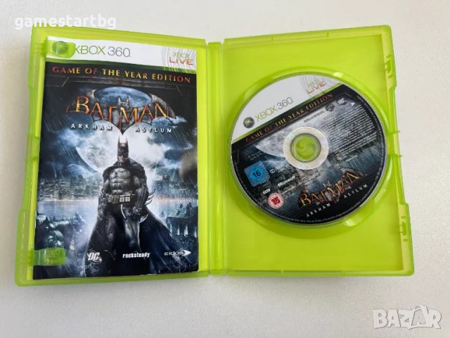 Batman Arkham Asylum - Game Of The Year Edition за Xbox 360, снимка 3 - Игри за Xbox - 49599489