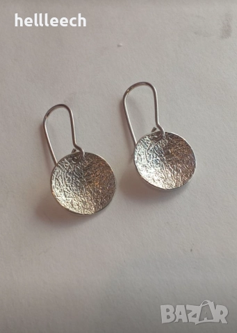 Сребърни обеци