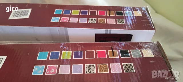 ЧИСТО НОВИ 2 бр. Текстилни шкафове за обувки Xinyuan (9 нива, 60x30x160 см), снимка 5 - Шкафове - 56070826