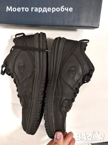 Мъжки кожени маратонки на Champion номер 43, снимка 3 - Маратонки - 53880789