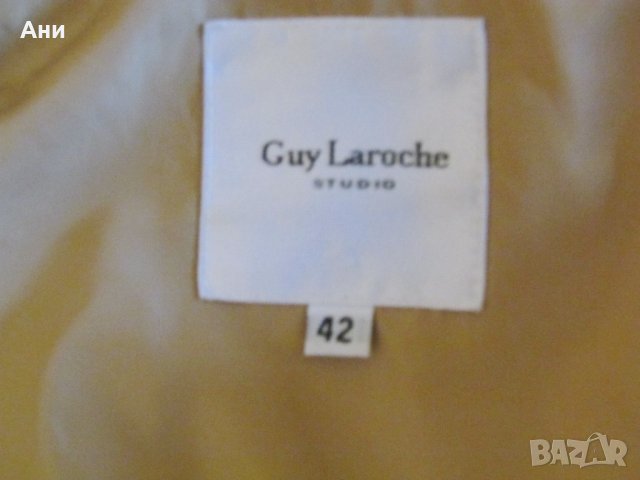 Guy Laroche бежав тренч може и замяна, снимка 10 - Палта, манта - 44446895