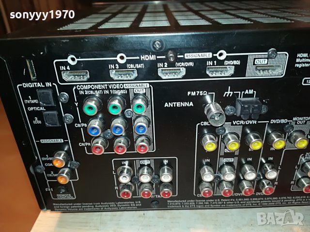 ONKYO TX-SR507 HDMI RECEIVER 0706221932, снимка 9 - Ресийвъри, усилватели, смесителни пултове - 37013530