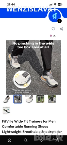 Маратонки 44,5 размер, снимка 4 - Маратонки - 54316080