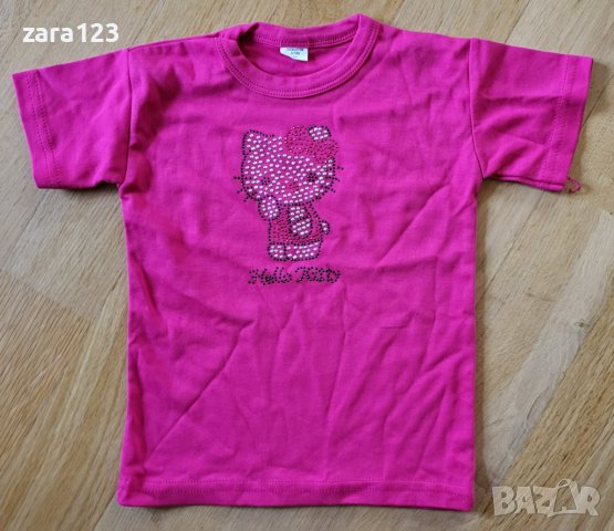 тениска Hello Kitty, 92см, снимка 1 - Бебешки блузки - 11334067