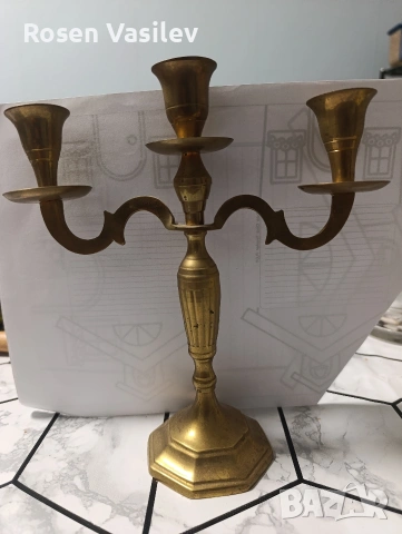 Свещници чаши и захарница, снимка 2 - Антикварни и старинни предмети - 53185779