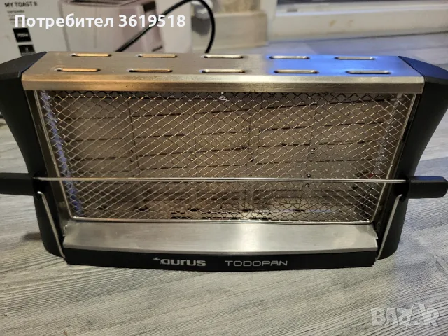 тостер Taurus, снимка 5 - Тостери - 49666874