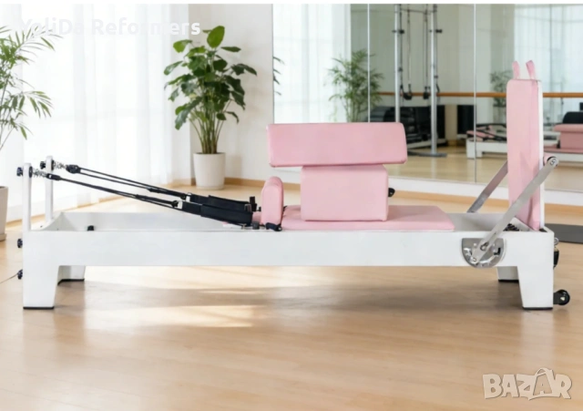 🩷🩷🩷Розови Бутикови Реформъри от YoliDa Reformers 🩷🩷🩷, снимка 2 - Фитнес уреди - 53979153