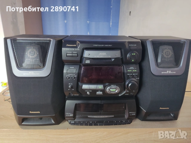 Продавам запазена уредба Panasonic всичко работи , снимка 3 - Аудиосистеми - 53063952