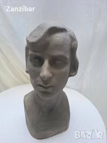 Кирил Шиваров. Скулптурна глава, снимка 6 - Статуетки - 55742533