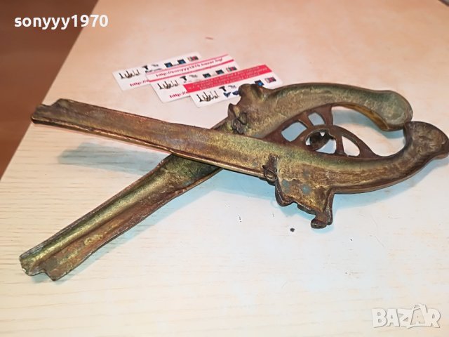 пищови мед/месинг 2бр внос англия 2912221110, снимка 17 - Антикварни и старинни предмети - 39134342